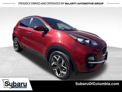 Hyper Red 2021 Kia Sportage EX