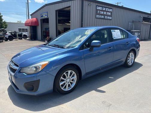 Quartz Blue 2014 Subaru Impreza 2.0i Premium