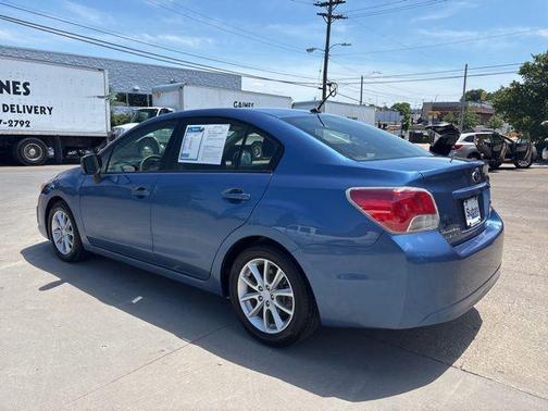 Quartz Blue 2014 Subaru Impreza 2.0i Premium