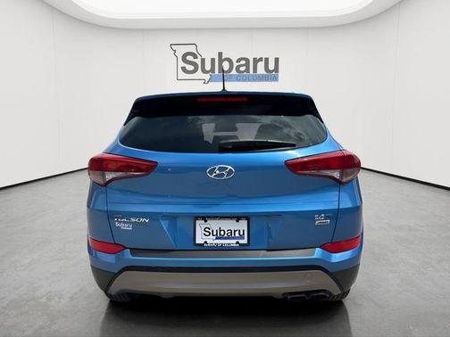 Caribbean Blue 2017 Hyundai TUCSON Eco