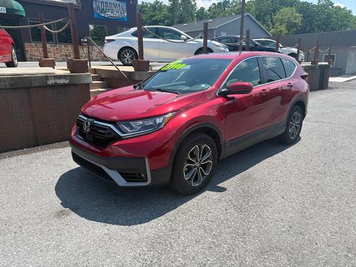 RED 2022 Honda CR-V EXL