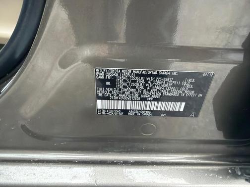 2012 Toyota RAV4 Base