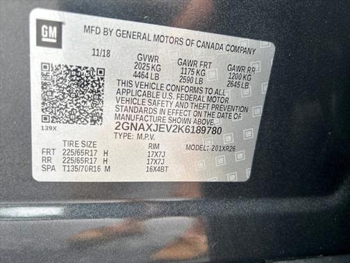 2019 Chevrolet Equinox 1LT