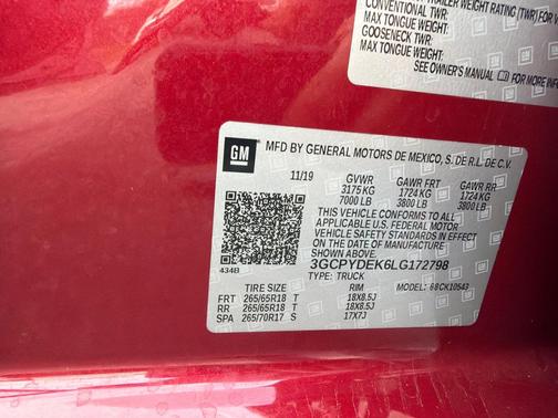 2020 Chevrolet Silverado 1500 LT