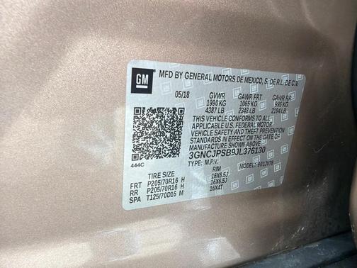 2018 Chevrolet Trax LT