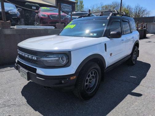 Oxford White 2021 Ford Bronco Sport Badlands