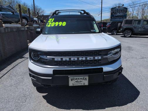 Oxford White 2021 Ford Bronco Sport Badlands