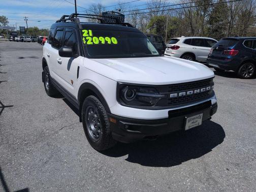 Oxford White 2021 Ford Bronco Sport Badlands