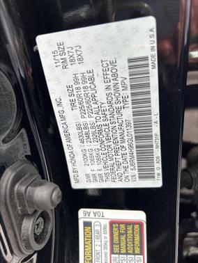 2016 Honda CR-V Touring