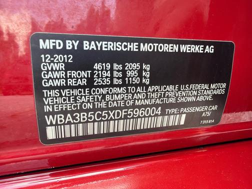 Melbourne Red Metallic 2013 BMW 328 xDrive