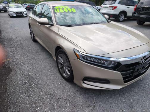 GOLD 2018 Honda Accord LX