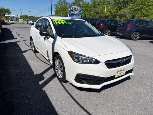 Crystal White Pearl 2022 Subaru Impreza Base