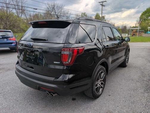 Shadow Black 2018 Ford Explorer Sport