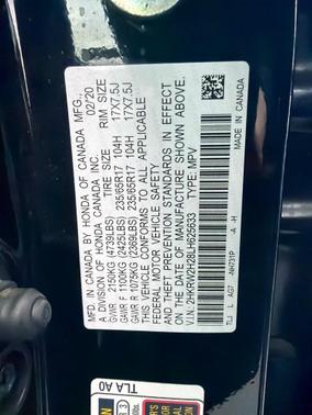 2020 Honda CR-V AWD LX