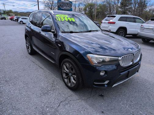 Deep Sea Blue Metallic 2016 BMW X3 xDrive28i
