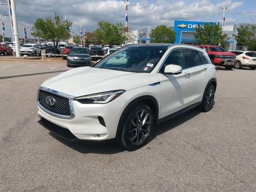 Majestic White 2019 INFINITI QX50 ESSENTIAL