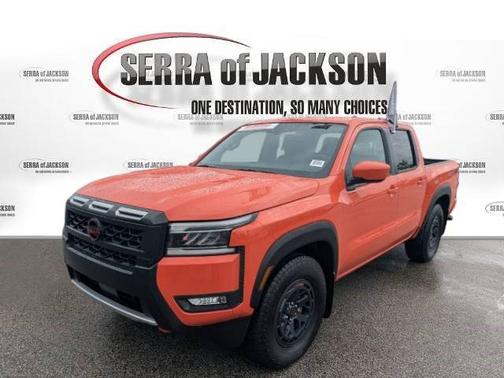 Afterburn Orange 2025 Nissan Frontier PRO-X