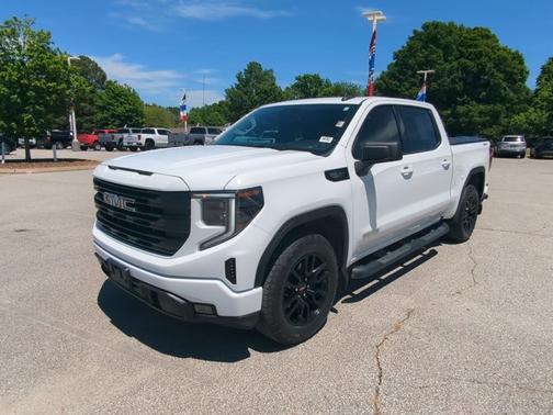 Summit White 2023 GMC Sierra 1500 Elevation