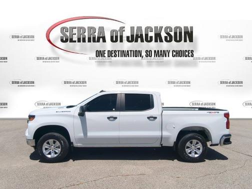 Summit White 2025 Chevrolet Silverado 1500 Work Truck