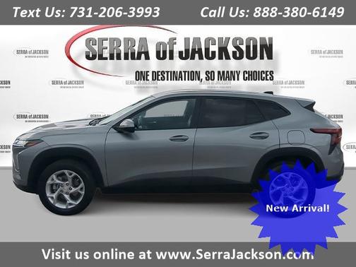 Sterling Gray Metallic 2024 Chevrolet Trax LS