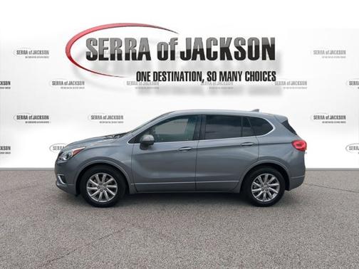 Satin Steel Metallic 2020 Buick Envision Essence