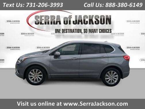 Satin Steel Metallic 2020 Buick Envision Essence