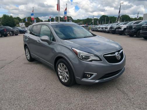 Satin Steel Metallic 2020 Buick Envision Essence
