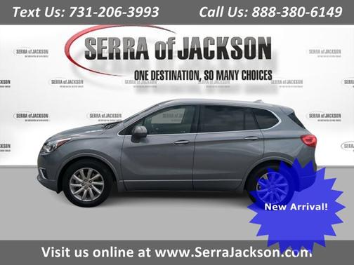 Satin Steel Metallic 2020 Buick Envision Essence
