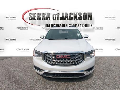 White Frost Tricoat 2018 GMC Acadia Denali