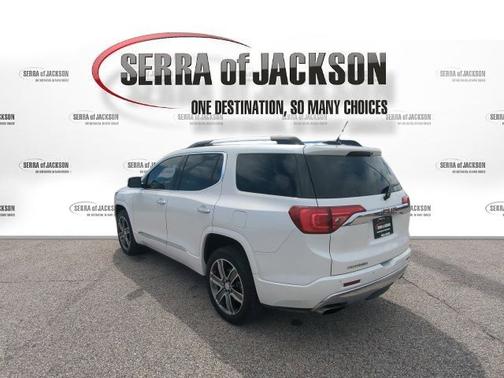 White Frost Tricoat 2018 GMC Acadia Denali