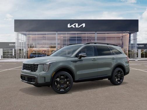 Cityscape Green 2026 Kia Sorento Hybrid X-Line SX Prestige