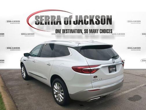 White Frost Tricoat 2021 Buick Enclave Premium