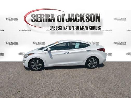 Pearl White 2014 Hyundai ELANTRA Limited