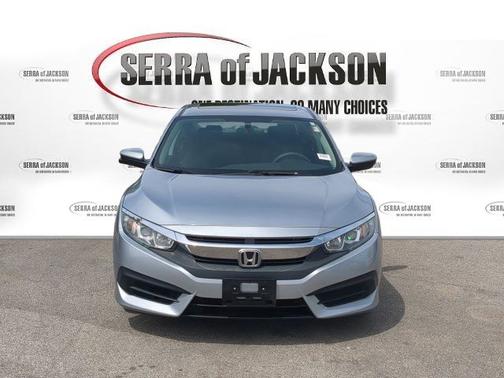 Lunar Silver Metallic 2017 Honda Civic EX