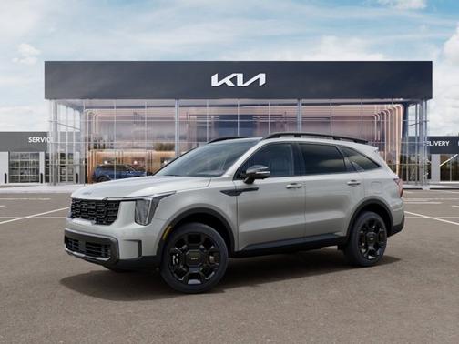 Ivory Silver 2026 Kia Sorento X-Line SX Prestige
