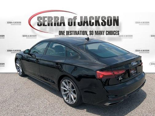 Mythos Black Metallic 2025 Audi A5 Sportback S line Premium