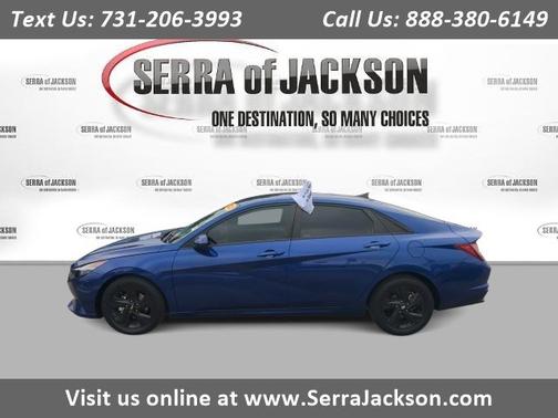 Intense Blue 2023 Hyundai ELANTRA SEL