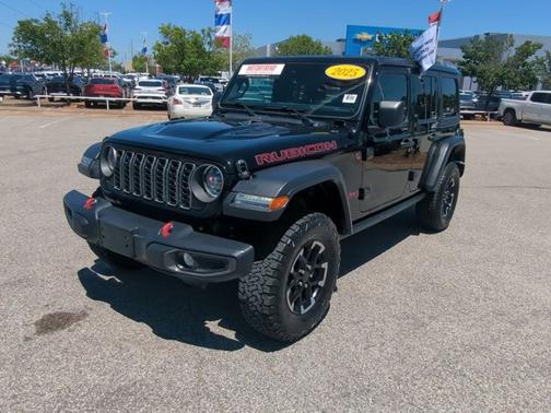Black Clearcoat 2025 Jeep Wrangler Rubicon