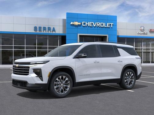 Polar White Tricoat 2026 Chevrolet Traverse FWD LT