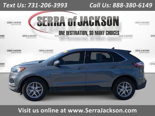 Carbonized Gray Metallic 2022 Ford Edge SEL