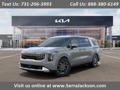 Ceramic Silver 2026 Kia Carnival Hybrid EX