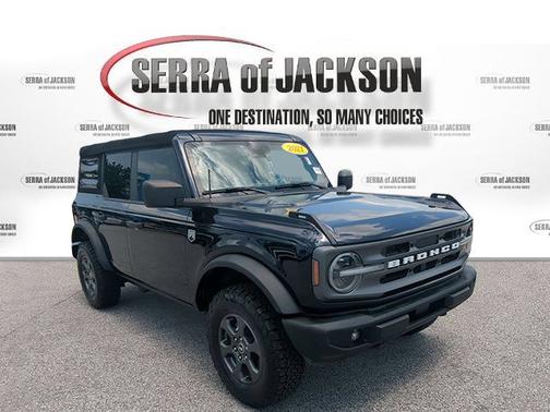 Antimatter Blue Metallic 2021 Ford Bronco Big Bend