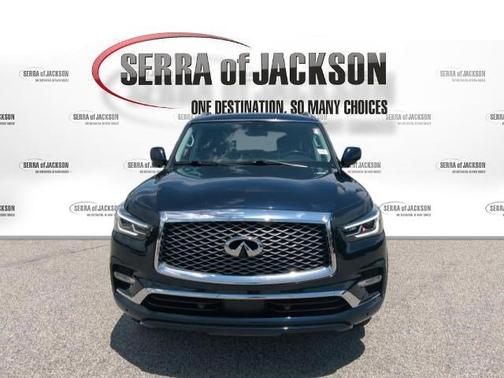 Hermosa Blue 2021 INFINITI QX80 LUXE
