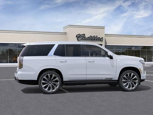 Vibrant White Tricoat 2026 Cadillac Escalade 4WD Platinum Luxury