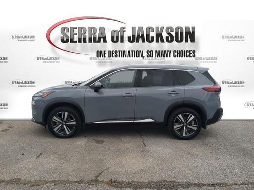Boulder Gray Pearl 2021 Nissan Rogue Platinum