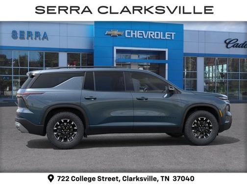 Lakeshore Blue Metallic 2026 Chevrolet Traverse AWD Z71