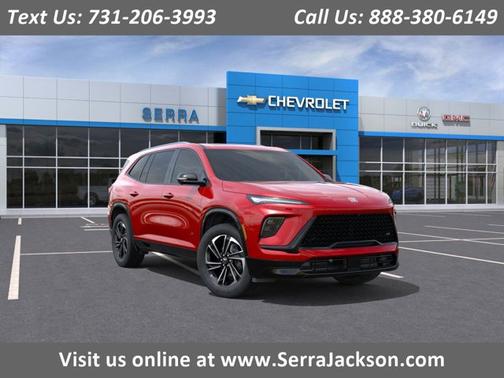 Cherry Red Tintcoat 2026 Buick Enclave Sport Touring