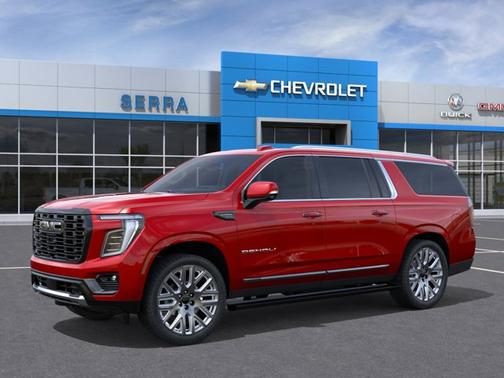 Volcanic Red Tintcoat 2026 GMC Yukon XL Denali Ultimate
