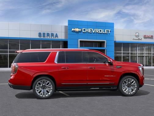 Volcanic Red Tintcoat 2026 GMC Yukon XL Denali Ultimate