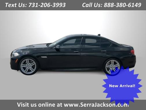 Black 2015 BMW 535 i